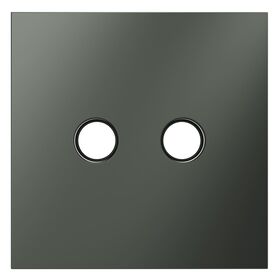 Накладка для розетки телевизионной оконечной TV+SAT S70 (титан) / Voltum VLS001606