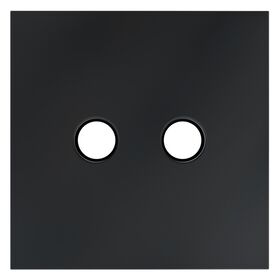 Накладка для розетки телевизионной оконечной TV+SAT S70 (графит) / Voltum VLS001607