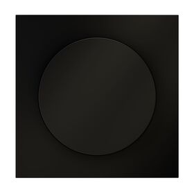 Накладка для светорегулятора поворотно-нажимного S70 (черный матовый) / Voltum VLS002008