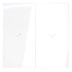 Клавиши для выключателя жалюзи S70 (белый глянцевый) / Voltum VLS002501