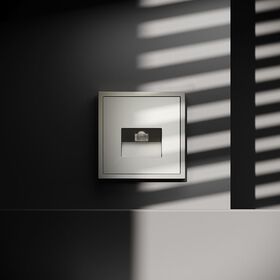 Розетка компьютерная RJ45 кат.6 S70 (шелк) / Voltum VLS060104