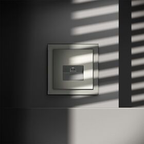 Розетка компьютерная RJ45 кат.6 S70 (сталь) / Voltum VLS060105