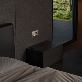 Клавиша для выключателя/переключателя одноклавишного с подсветкой S70 Metal (платина) / Voltum VLSM000210