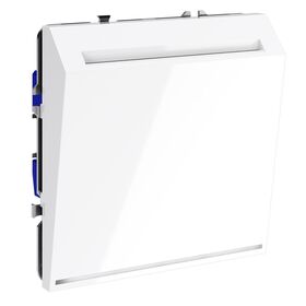 Выключатель карточный S70 (белый глянцевый) / Voltum VLS010701