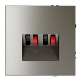 Розетка акустическая 4-местная S70 (шелк) / Voltum VLS060304