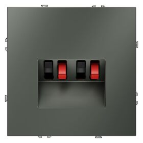 Розетка акустическая 4-местная S70 (титан) / Voltum VLS060306