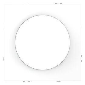 Светорегулятор поворотно-нажимной 600 Вт S70 (белый матовый) / Voltum VLS070302