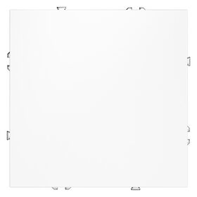 Заглушка с суппортом S70 (белый матовый) / Voltum VLS080102