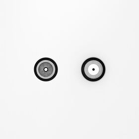 Розетка телевизионная оконечная TV+SAT S70 (белый матовый) / Voltum VLS060402