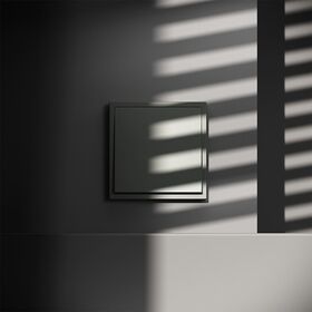 Выключатель с самовозвратом одноклавишный S70 (титан) / Voltum VLS010606