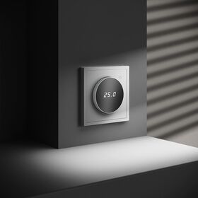 Терморегулятор электронный для теплого пола S70 (белый матовый) / Voltum VLS070102