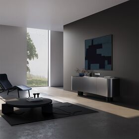 Розетка телевизионная оконечная TV+SAT S70 (сталь) / Voltum VLS060405