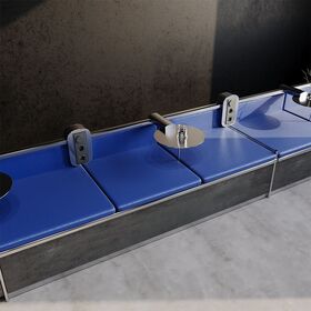 Светорегулятор поворотно-нажимной 600 Вт S70 (титан) / Voltum VLS070306