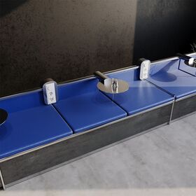 Рамка стеклянная на 3 поста S70 (белый, стекло) / Voltum VLS110301