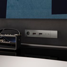 Розетка акустическая 4-местная S70 (титан) / Voltum VLS060306