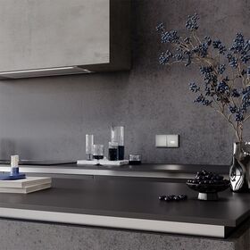 Рамка пластиковая на 2 поста S70 (сталь) / Voltum VLS100205