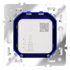 Розетка телевизионная оконечная TV+SAT S70 (белый матовый) / Voltum VLS060402