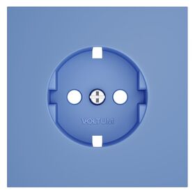 Накладка для розетки с заземлением S70 (деним) / Voltum VLS000615