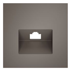 Накладка для розетки компьютерной RJ45 кат.6 S70 (капучино) / Voltum VLS001314