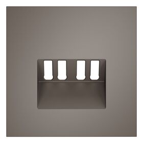 Накладка для розетки акустической 4-местной S70 (капучино) / Voltum VLS001514