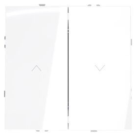 Выключатель для жалюзи S70 (белый глянцевый) / Voltum VLS020701