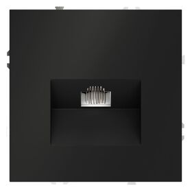 Розетка компьютерная RJ45 кат.6 S70 (черный матовый) / Voltum VLS060108