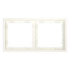 Рамка пластиковая на 2 пост S70 (хлопок) / Voltum VLS100213