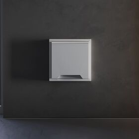 Накладка для розетки с заземлением, защитными шторками и крышкой S70 (серый) / Voltum VLS000816