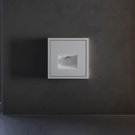 Накладка для розетки компьютерной RJ45 кат.6 S70 (серый) / Voltum VLS001316