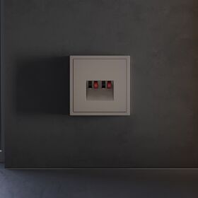 Накладка для розетки акустической 4-местной S70 (капучино) / Voltum VLS001514