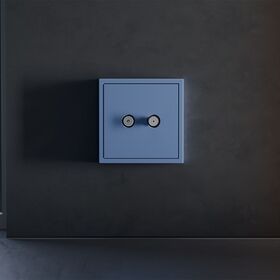 Накладка для розетки телевизионной оконечной TV+SAT S70 (деним) / Voltum VLS001615