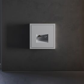 Накладка для розетки TV+RJ45 кат. 6 S70 (серый) / Voltum VLS002716