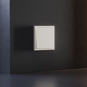 Клавиша для выключателя/переключателя одноклавишного S70 (хлопок) / Voltum VLS000113