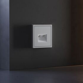 Накладка для розетки компьютерной двойной RJ45+RJ45 кат.6 S70 (серый) / Voltum VLS001416