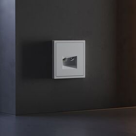 Накладка для розетки TV+RJ45 кат. 6 S70 (серый) / Voltum VLS002716