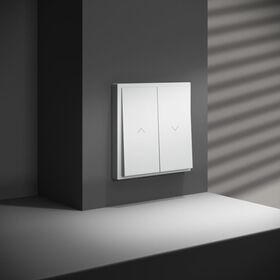 Выключатель для жалюзи S70 (белый матовый) / Voltum VLS020702