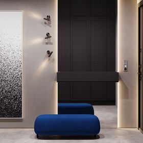 Клавиши для выключателя/переключателя двухклавишного с подсветкой S70 (капучино) / Voltum VLS000414