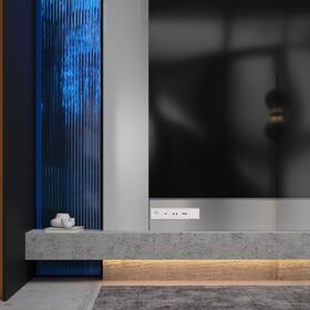 Накладка для розетки акустической 4-местной S70 (хлопок) / Voltum VLS001513