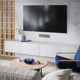 Накладка для розетки TV+RJ45 кат. 6 S70 (капучино) / Voltum VLS002714