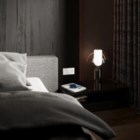 Перекрестный переключатель двухклавишный S70 (белый глянцевый) / Voltum VLS020501