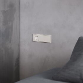 Клавиши для выключателя/переключателя двухклавишного S70 (хлопок) / Voltum VLS000313