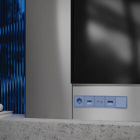 Накладка для розетки телевизионной оконечной TV+SAT S70 (деним) / Voltum VLS001615