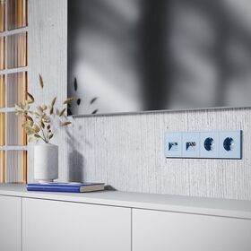 Накладка для розетки TV+RJ45 кат. 6 S70 (деним) / Voltum VLS002715