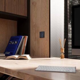 Выключатель для жалюзи S70 (графит) / Voltum VLS020707