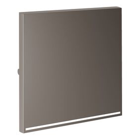 Клавиша для выключателя/переключателя одноклавишного с подсветкой S70 (капучино) / Voltum VLS000214