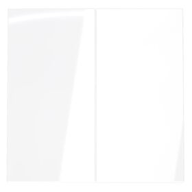 Клавиши для выключателя/переключателя двухклавишного S70 (белый глянцевый) / Voltum VLS000301