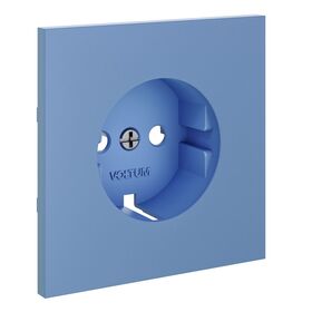 Накладка для розетки с заземлением S70 (деним) / Voltum VLS000615