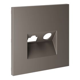 Накладка для розетки TV+RJ45 кат. 6 S70 (капучино) / Voltum VLS002714