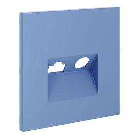 Накладка для розетки TV+RJ45 кат. 6 S70 (деним) / Voltum VLS002715