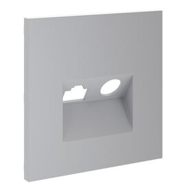 Накладка для розетки TV+RJ45 кат. 6 S70 (серый) / Voltum VLS002716